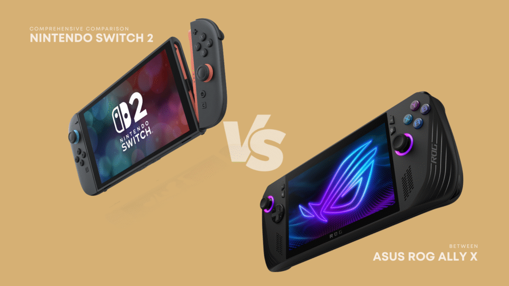 Nintendo Switch 2 vs ROG Ally X Comparison