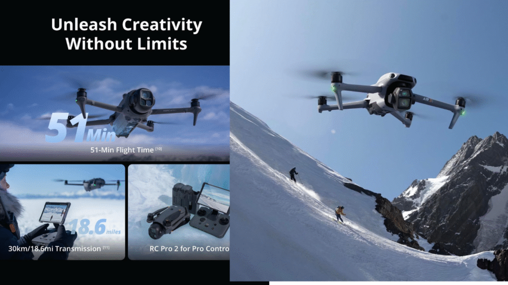 DJI Mavic 4 Pro vs DJI Air 3S