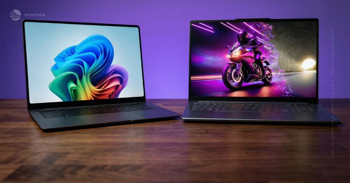 Galaxy Book 6 Pro vs Lenovo Yoga Pro 9i Aura Edition Design & Build Quality