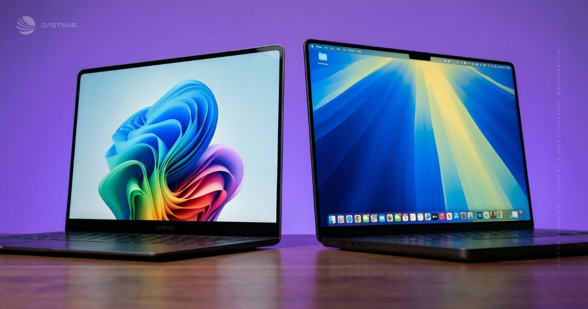 Galaxy Book6 Pro vs Apple MacBook Pro M4 Design & Build Quality