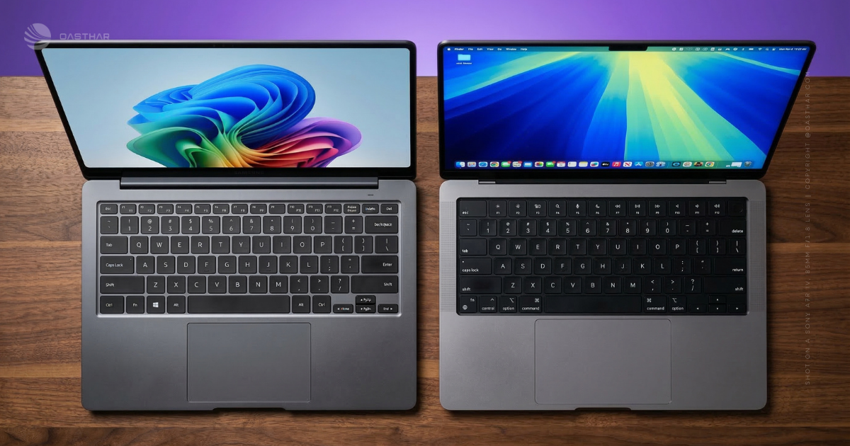 Galaxy Book6 Pro vs Apple MacBook Pro M4 Software & Ecosystem