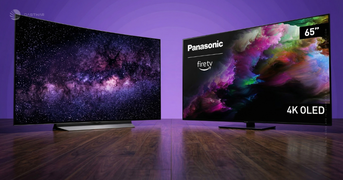 LG C6 OLED vs Panasonic Z85A OLED Design & Build Quality