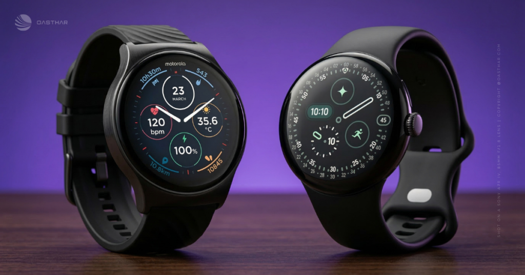 Motorola Moto Watch vs Google Pixel Watch 4 Comparison