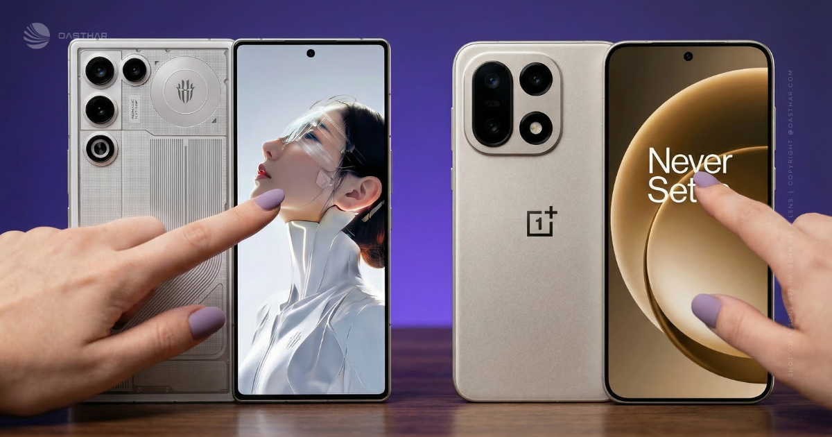 RedMagic 11 Air vs OnePlus 15 Display Quality