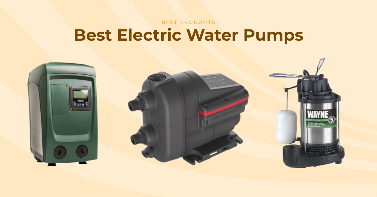 The 6 Best Electric Water Pumps for 2026, Tested and Reviewed