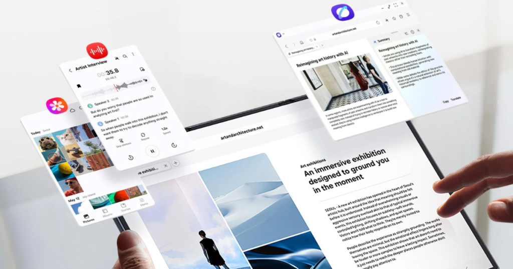 Display and multitasking: Galaxy Z TriFold Review
