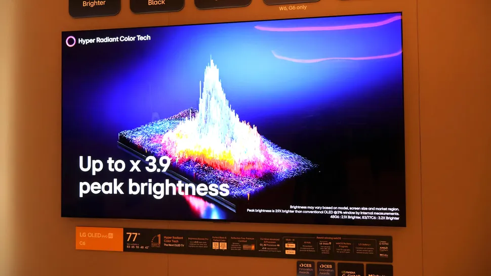 Image quality: LG C6 OLED 