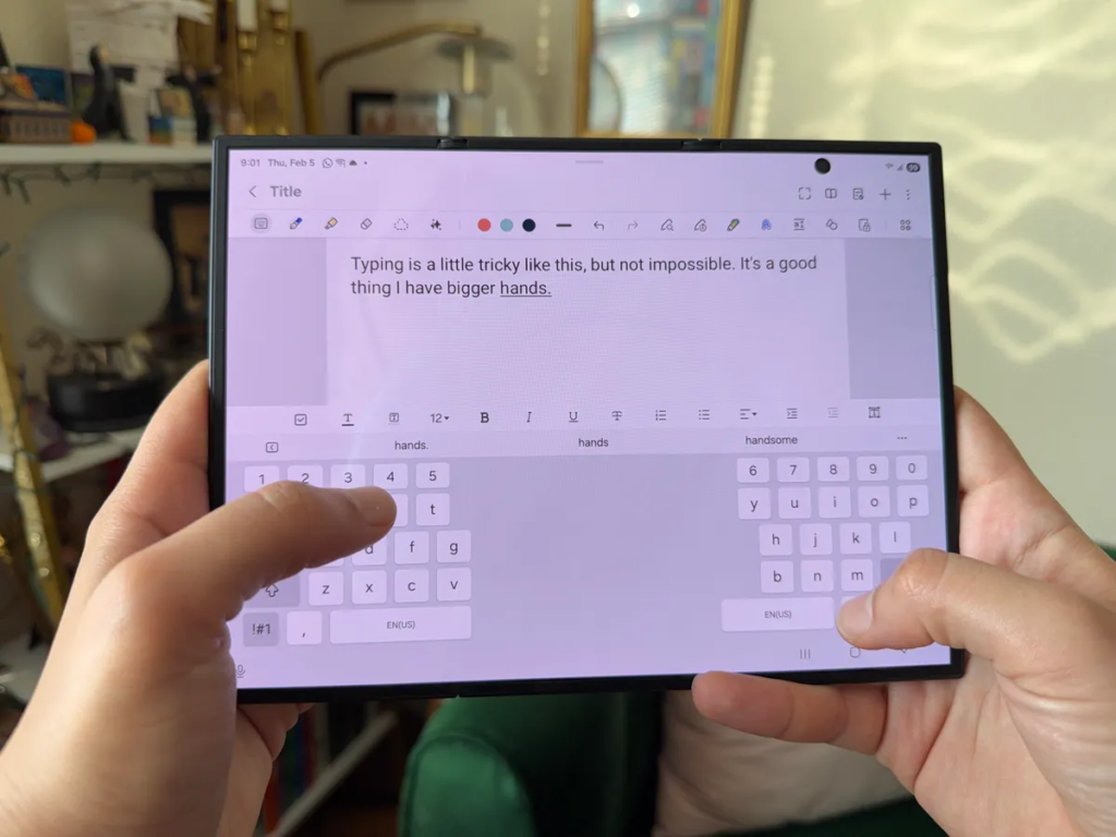 Software & ecosystem: Galaxy Z TriFold