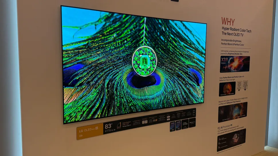 Brightness & HDR performance: LG G6 OLED vs Samsung S95F