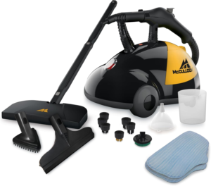 McCulloch Deluxe Canister - Best Steam Cleaner with Accessories