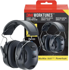 3M WorkTunes Connect+ Solar - Best Bluetooth Hearing Protection