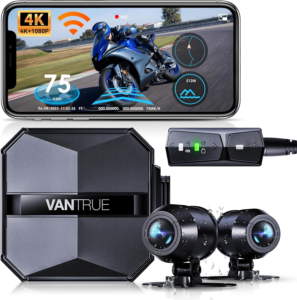 Vantrue F1 - Best Motorcycle Dash Cam with GPS