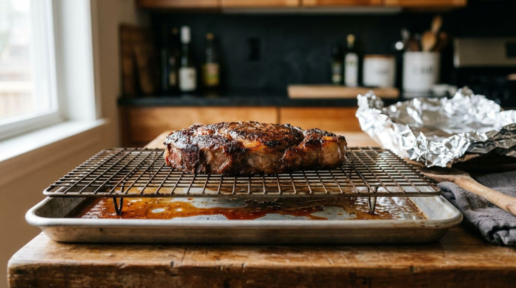 Electric grill steak temp guide, plus resting and a simple finish - How to Sear Steak on Electric