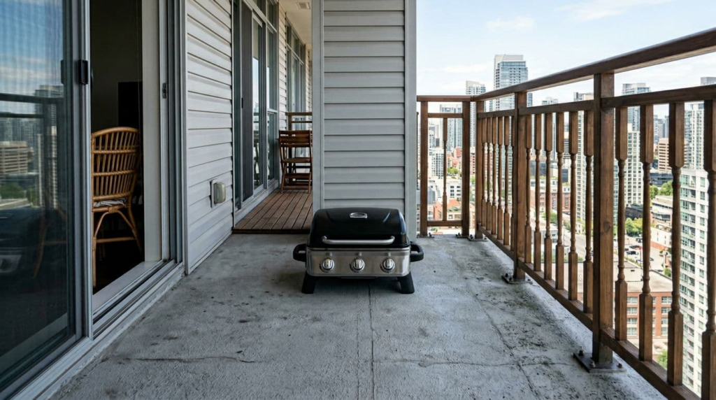 What the fire code really says about balcony grills - Electric Grill on Balcony
