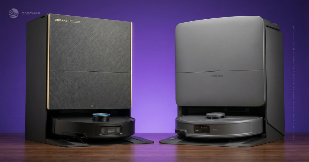 Dreame X60 Max Ultra Complete vs Roborock Saros 20 Design & Build Quality