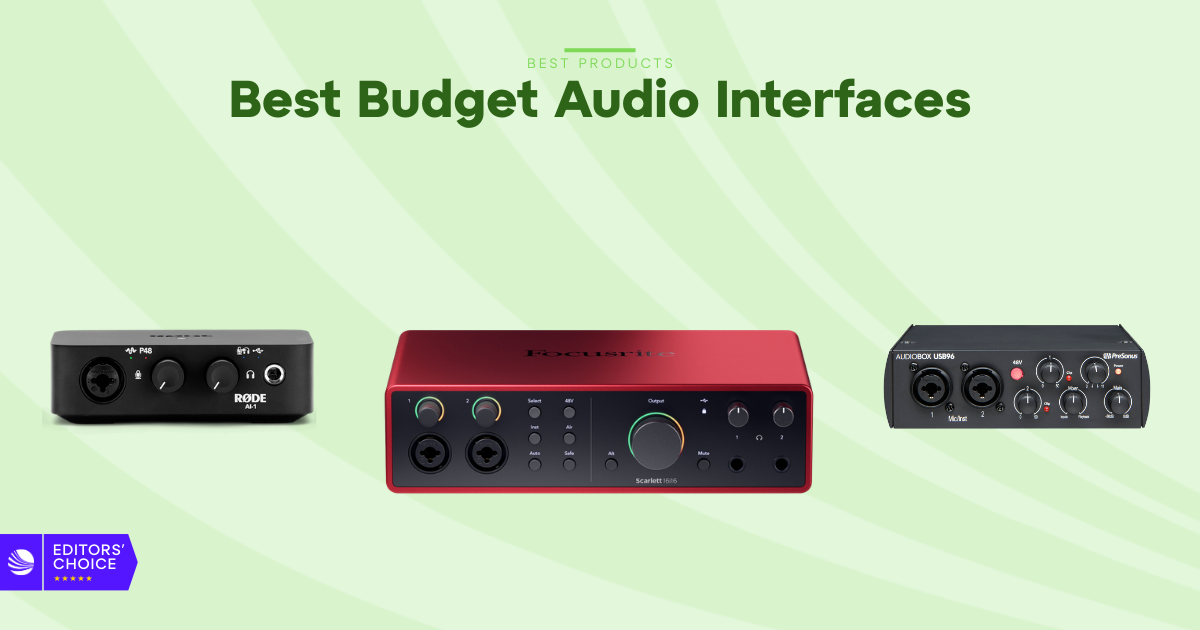 The 7 Best Budget Audio Interfaces for 2026, Tested and Reviewed