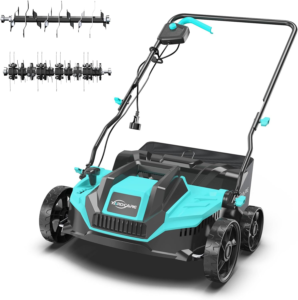 YARDCARE Electric 2-in-1 - Best Compact Lawn Dethatcher
