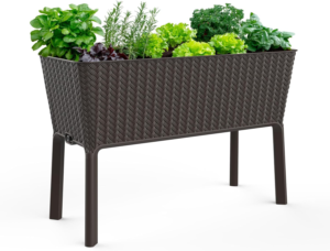 Keter Splendor Raised Garden Bed - Best Raised Garden Bed Overall
