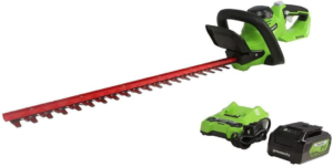Greenworks Laser Cut - Best Lightweight Cordless Hedge Trimmer