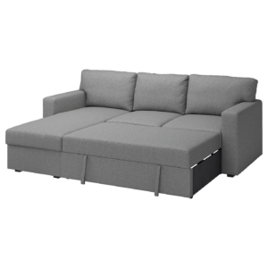 IKEA Barslov 3-Seat Sleeper Sofa With Chaise - Best Value Couch