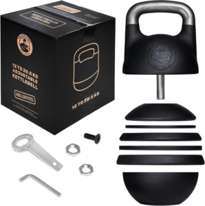 Bells of Steel Adjustable Kettlebell - Most Durable Adjustable Kettlebell
