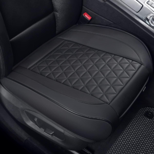 Black Panther Faux Leather Seat Cover - Best Seat Cover for Worn Front