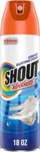 Shout Advanced Grease Busting Foam - Best Stain Remover for Grease