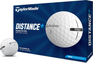TaylorMade Distance+ - Best Budget Golf Ball for Straight Flight