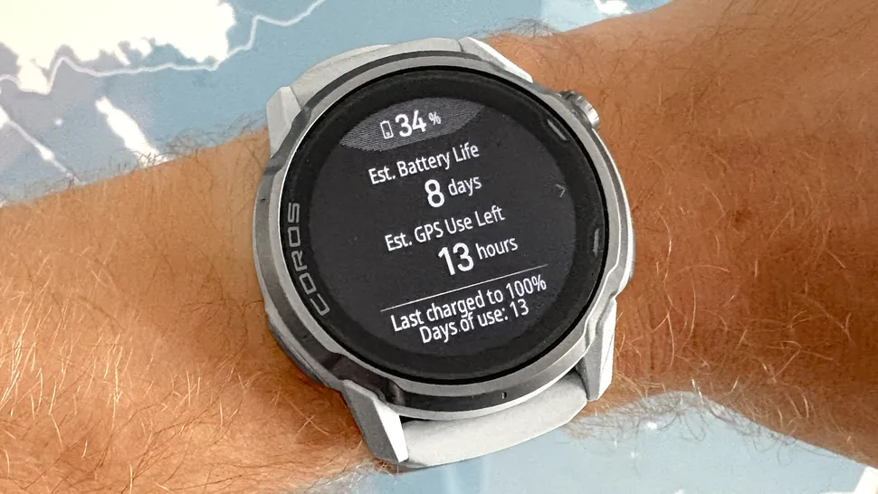 Coros Apex 4 Battery Life & Charging